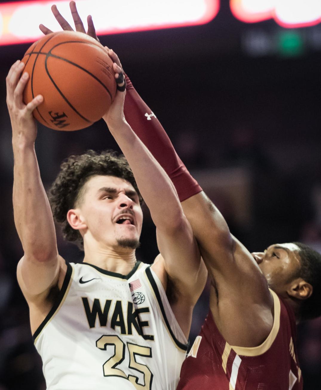Wake Forest Boston College Mens Basketball